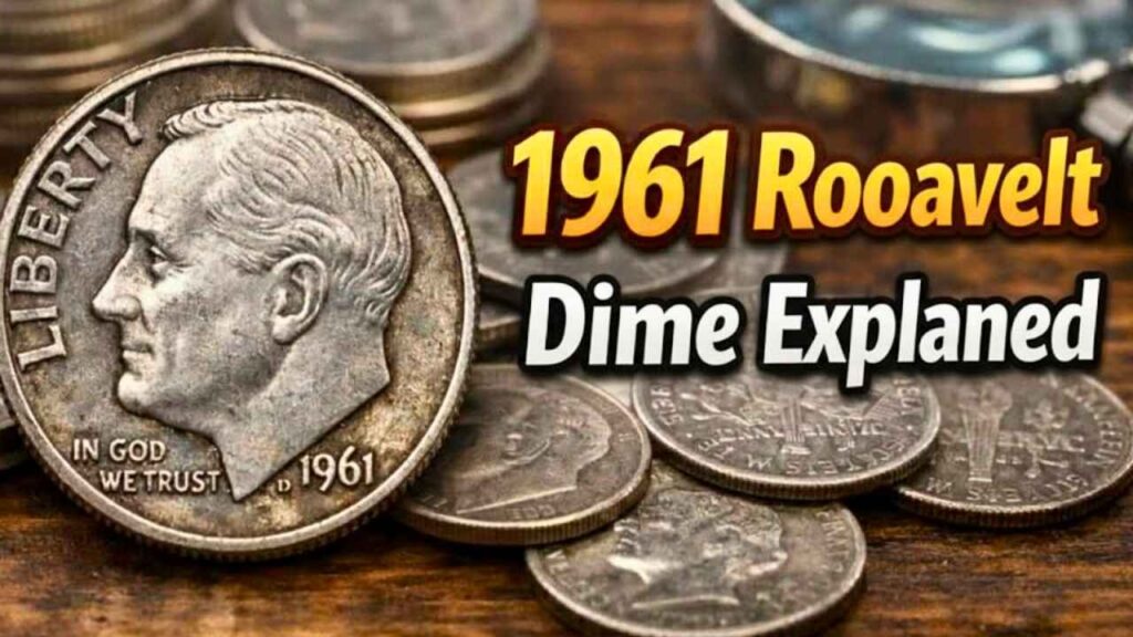 1961 Roosevelt Dime Explained Collector’s Value Guide Silver Content and Error Coins